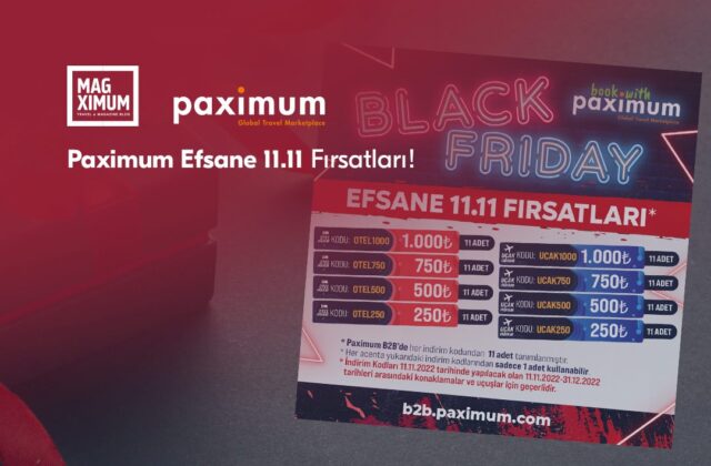 PAXIMUM EFSANE 11.11 FIRSATLARI