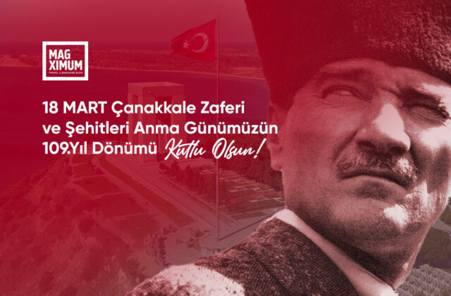 Çanakkale Zaferimizin 109.Yıl Dönümü Kutlu Olsun