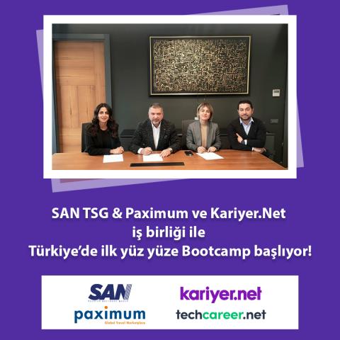 San Tsg ve Paximum Kariyet.net iş birliği