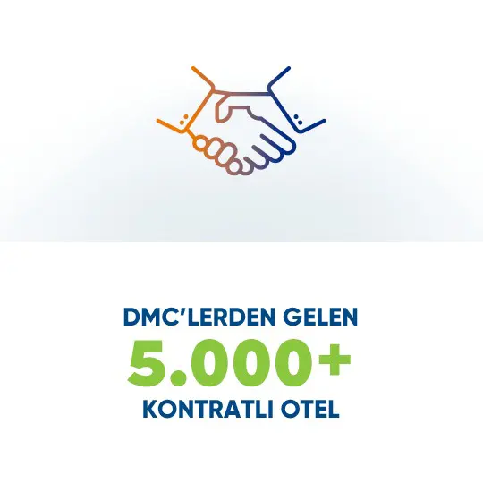 Dmclerden gelen 5000 üzeri kontratlı otel